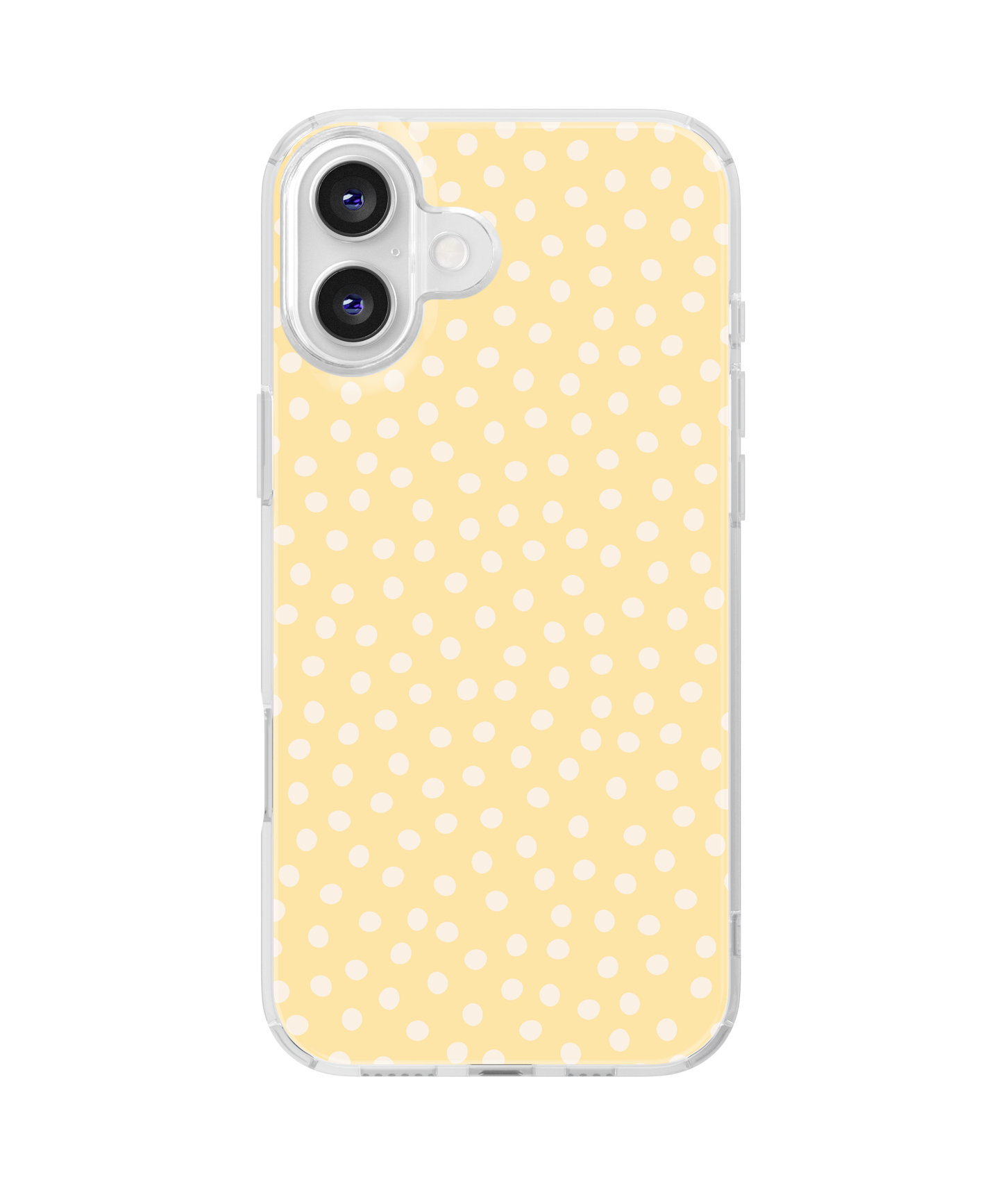 Banana Whispers Dots Clear Case Insert