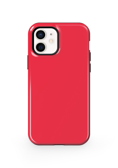 Vermillion Solids Phone Case