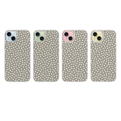 River Rock Dots Clear Case Insert