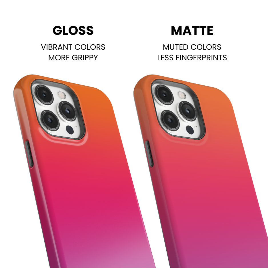 Island Sunset Gradient Phone Case