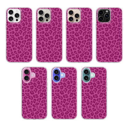 Velvet Leopard Clear Case Insert