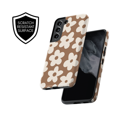 Fawn Big Blooms Galaxy Case