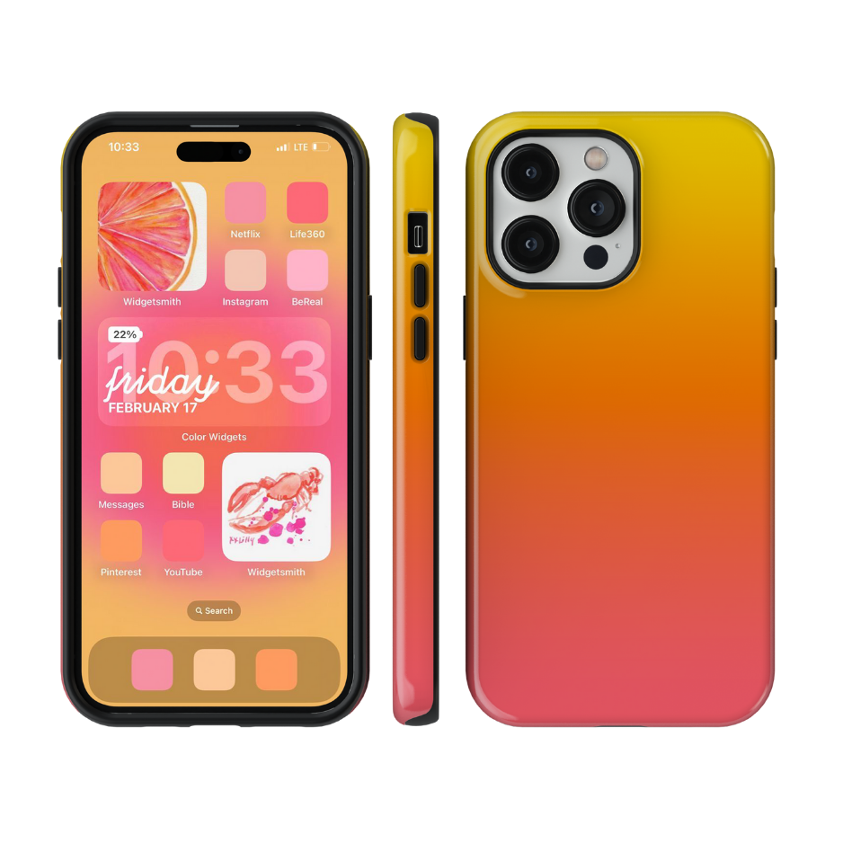 Golden Hour Gradient Phone Case