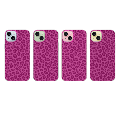 Velvet Leopard Clear Case Insert