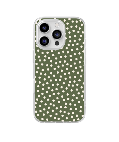 Moss Dots Clear Case Insert