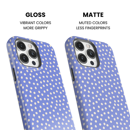 Bluebell Dots Phone Case