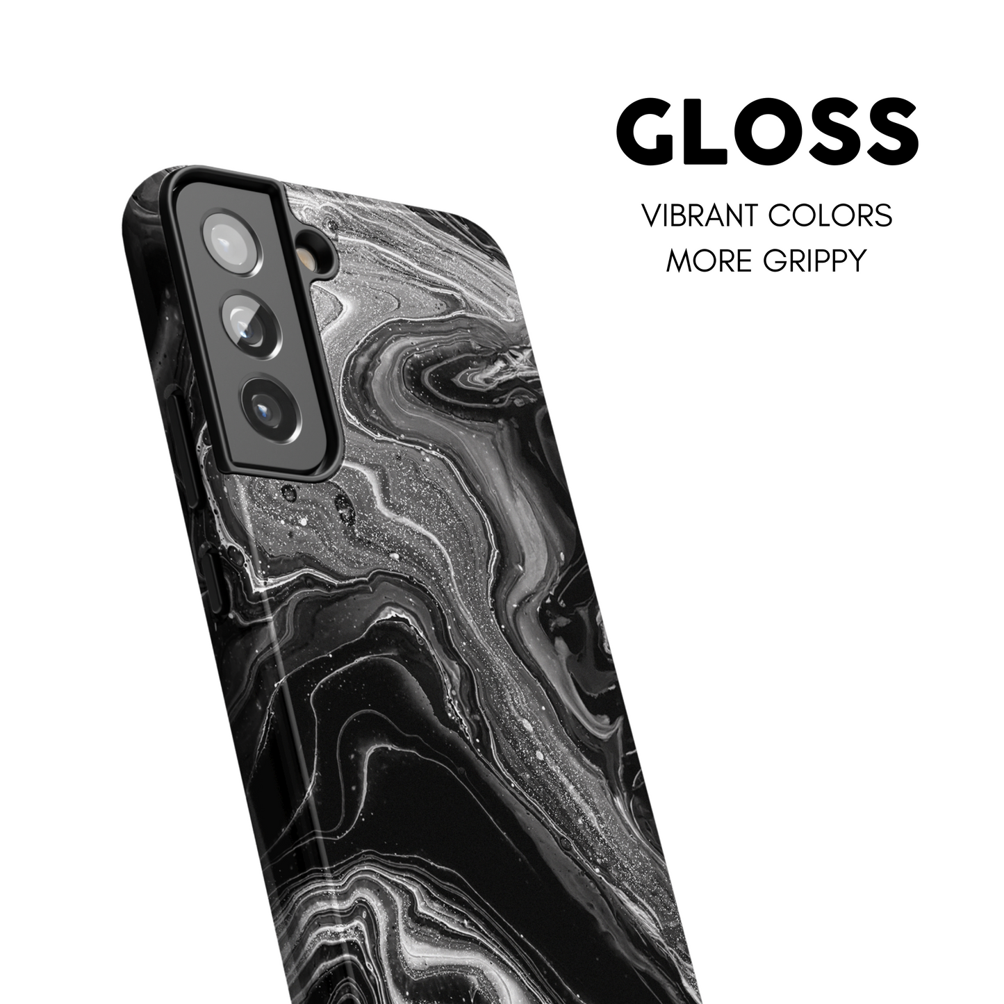 Obsidian Obsession Galaxy Case