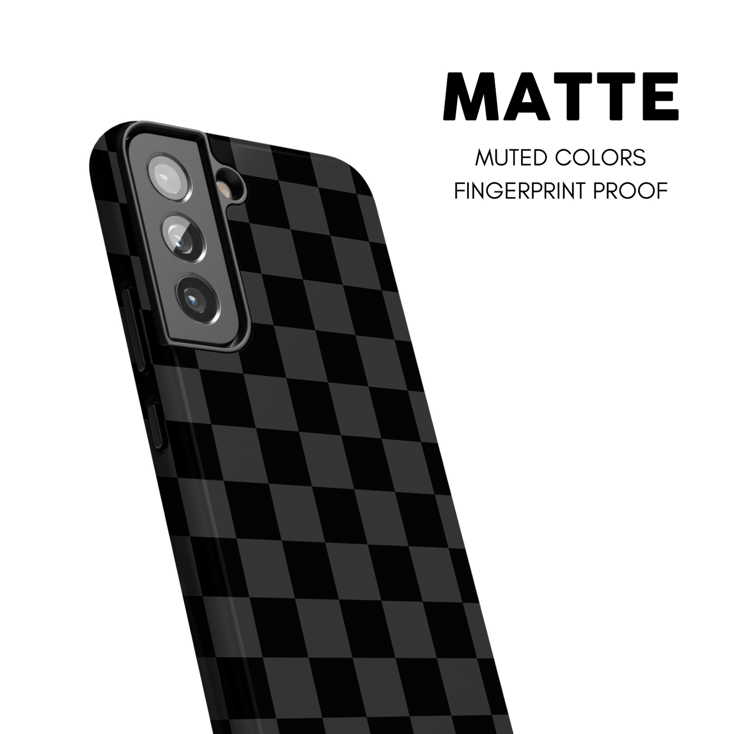 Onyx Checkers Galaxy Case