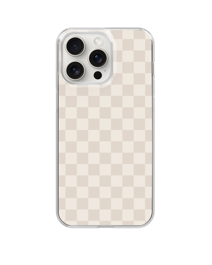 Vanilla Checkers Clear Case Insert