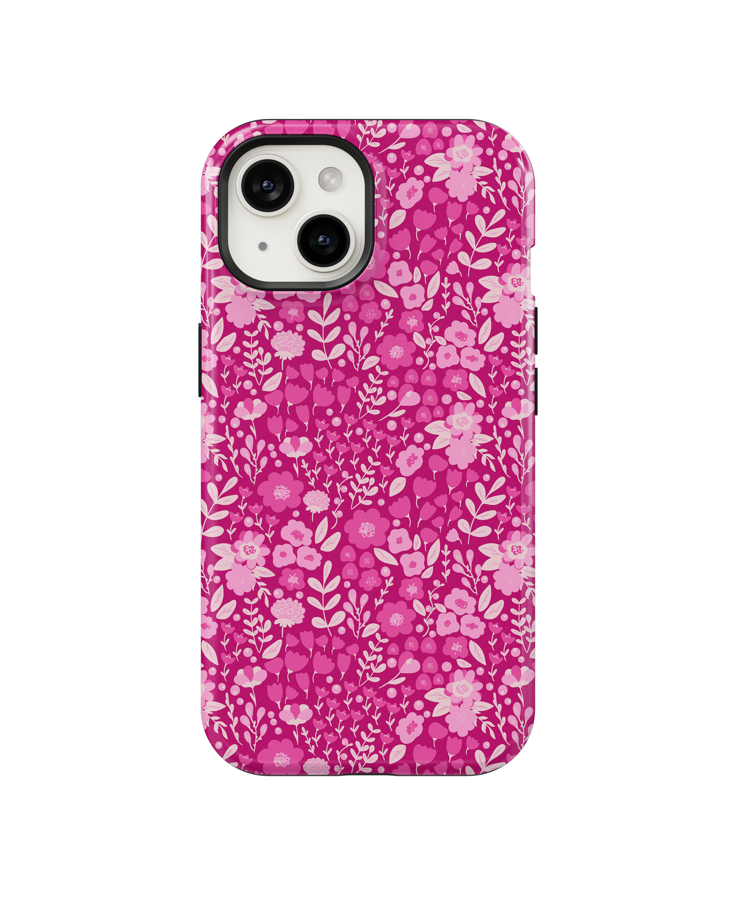 Berry Blossoms (Dark) Phone Case