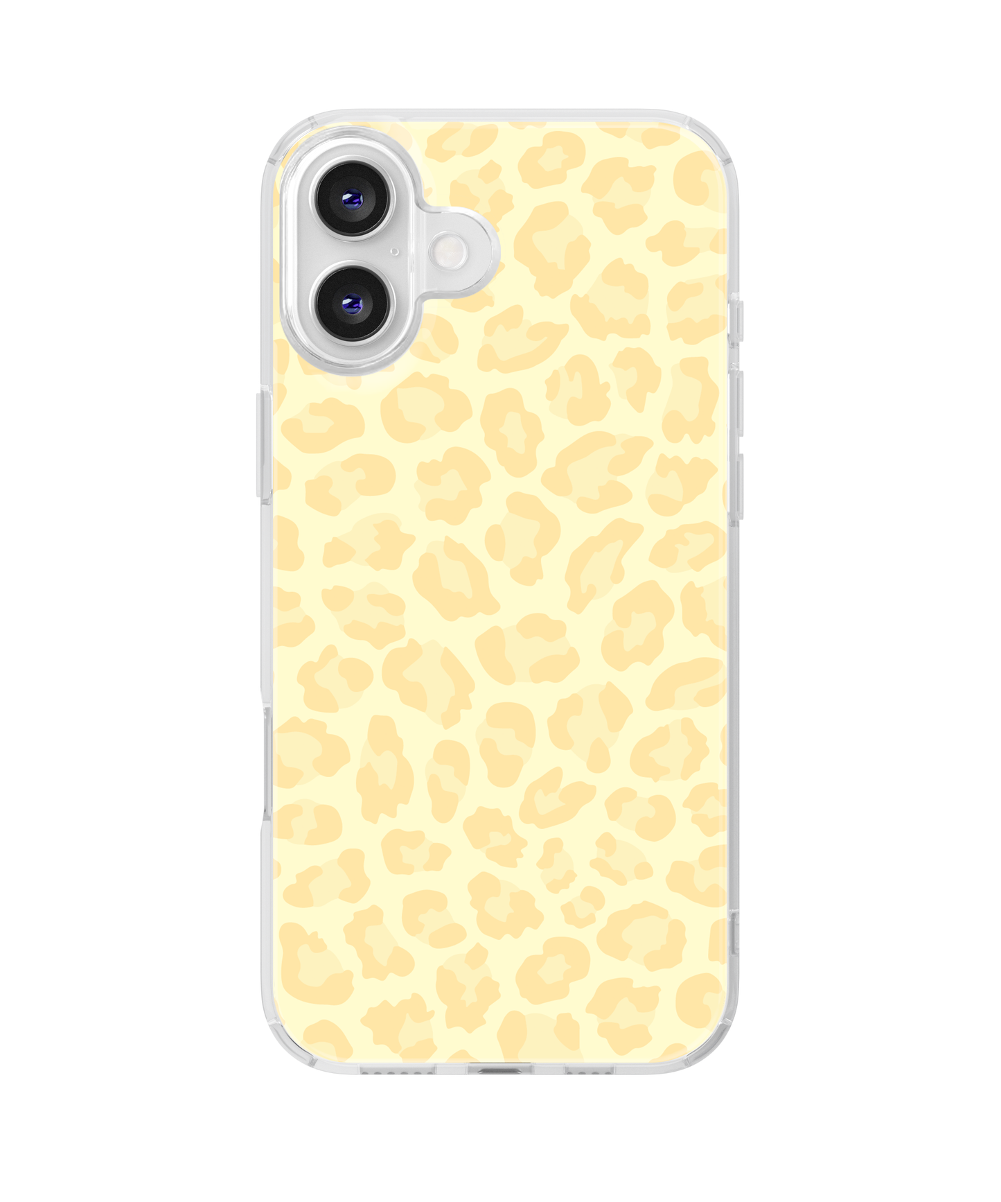 Banana Whispers Leopard Clear Case Insert