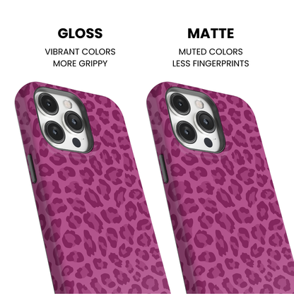 Velvet Leopard Phone Case