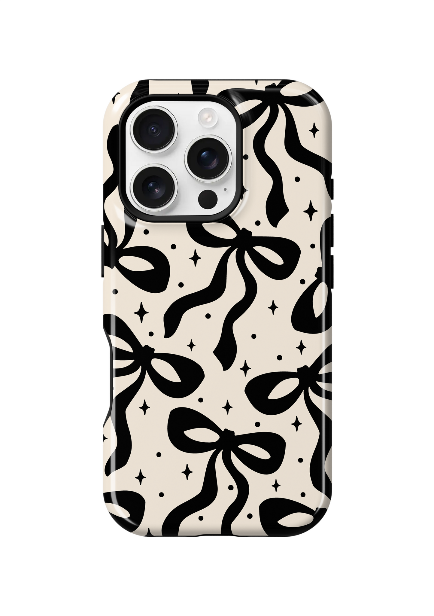 Cookies & Cream Bows I Phone Case