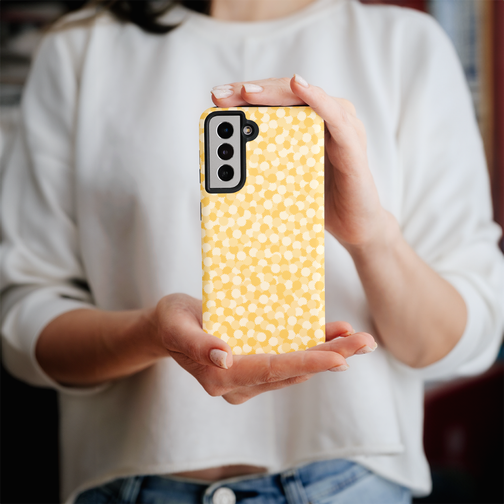 Lemon Cake Joy Bursts Galaxy Case