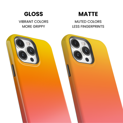 Golden Hour Gradient Phone Case