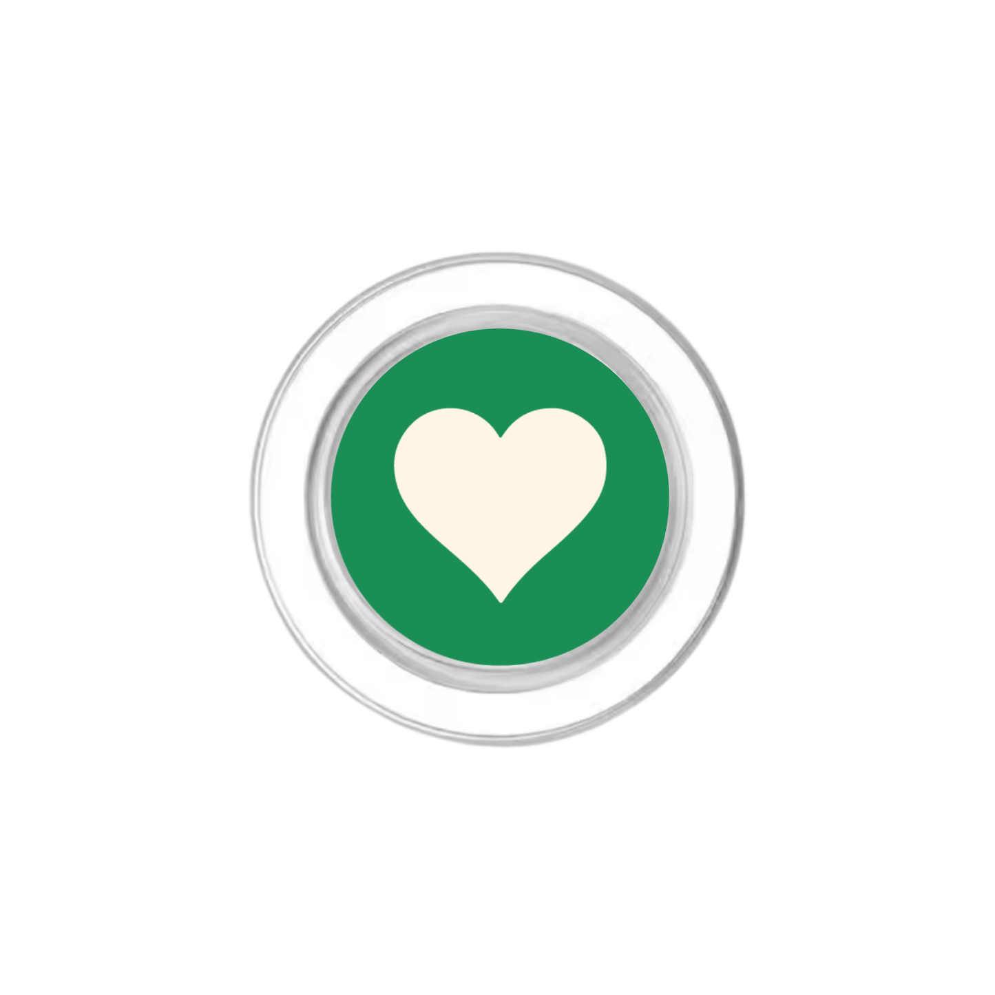 Emerald City Heart Phone Grip Insert