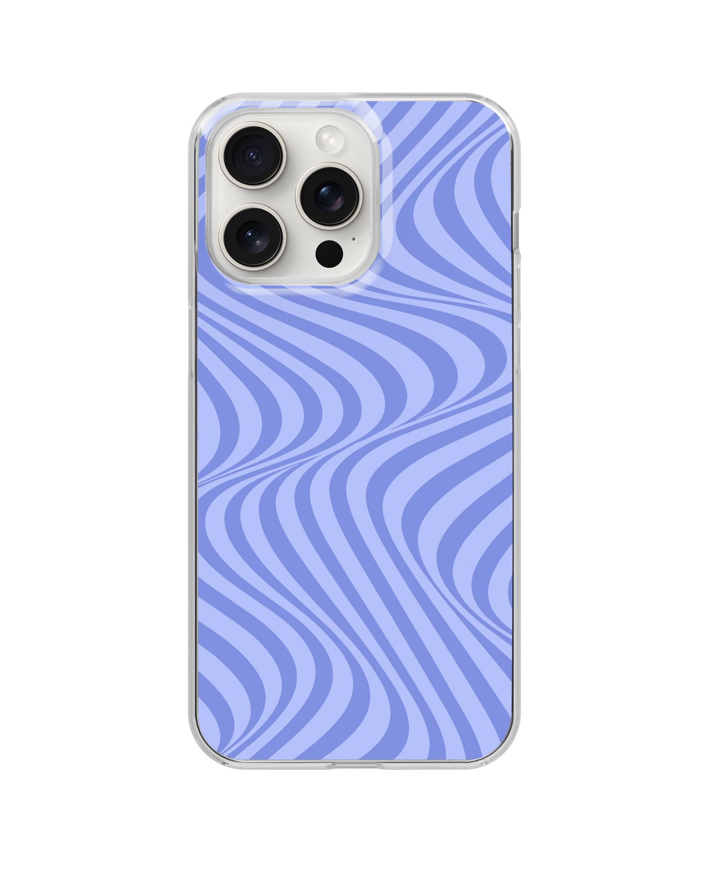 Bluebell Swirls Clear Case Insert