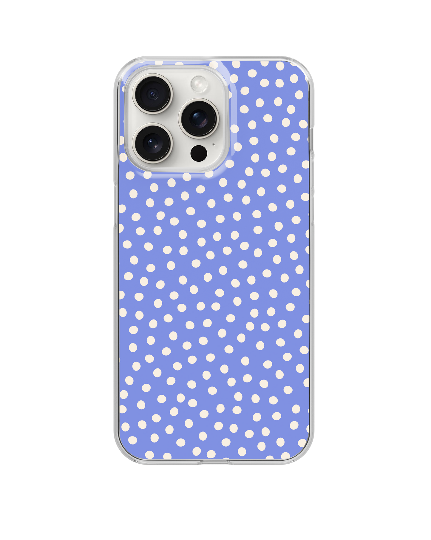 Bluebell Dots Clear Case Insert