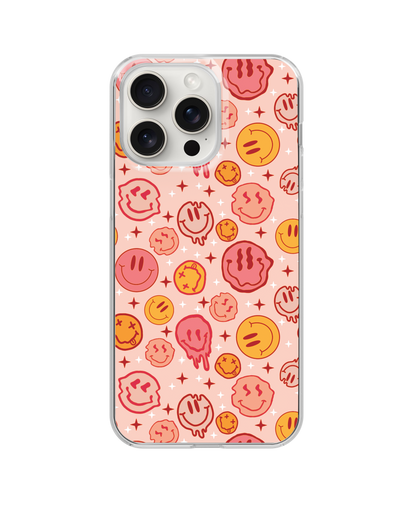 Orange & Pink Happy Hypnosis Clear Case Insert