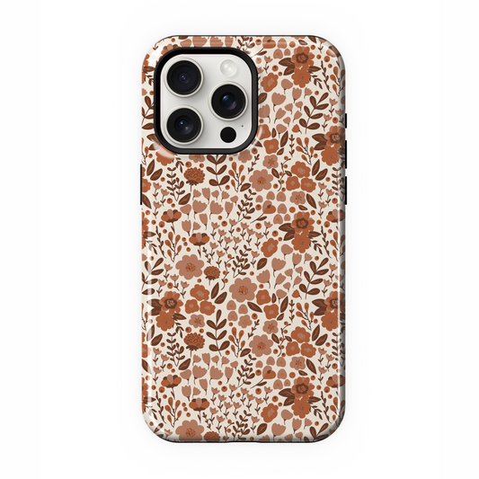 Ginger Snap (Light) Pretty Petals iPhone Case