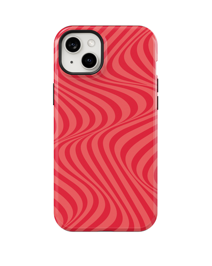 Vermillion Swirls Phone Case