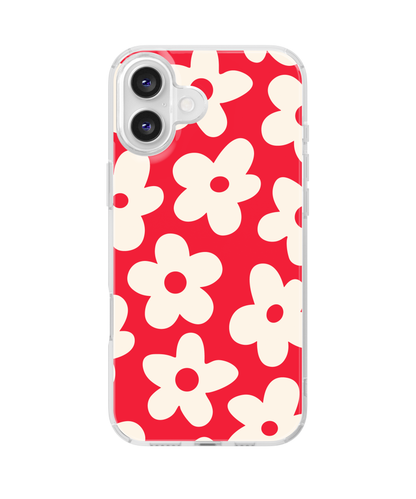 Vermillion Big Blooms Clear Case Insert