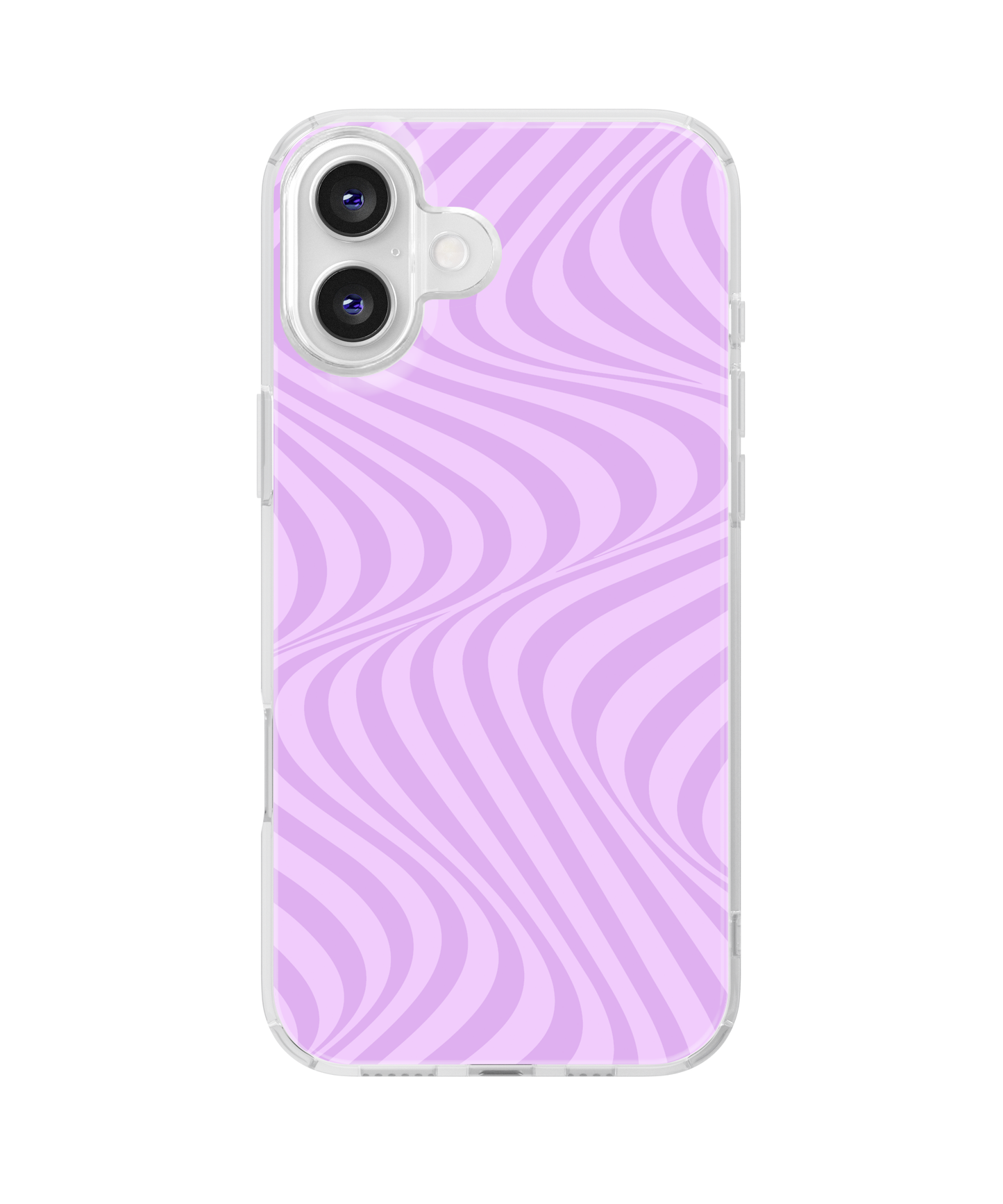 Lilac Swirls Clear Case Insert