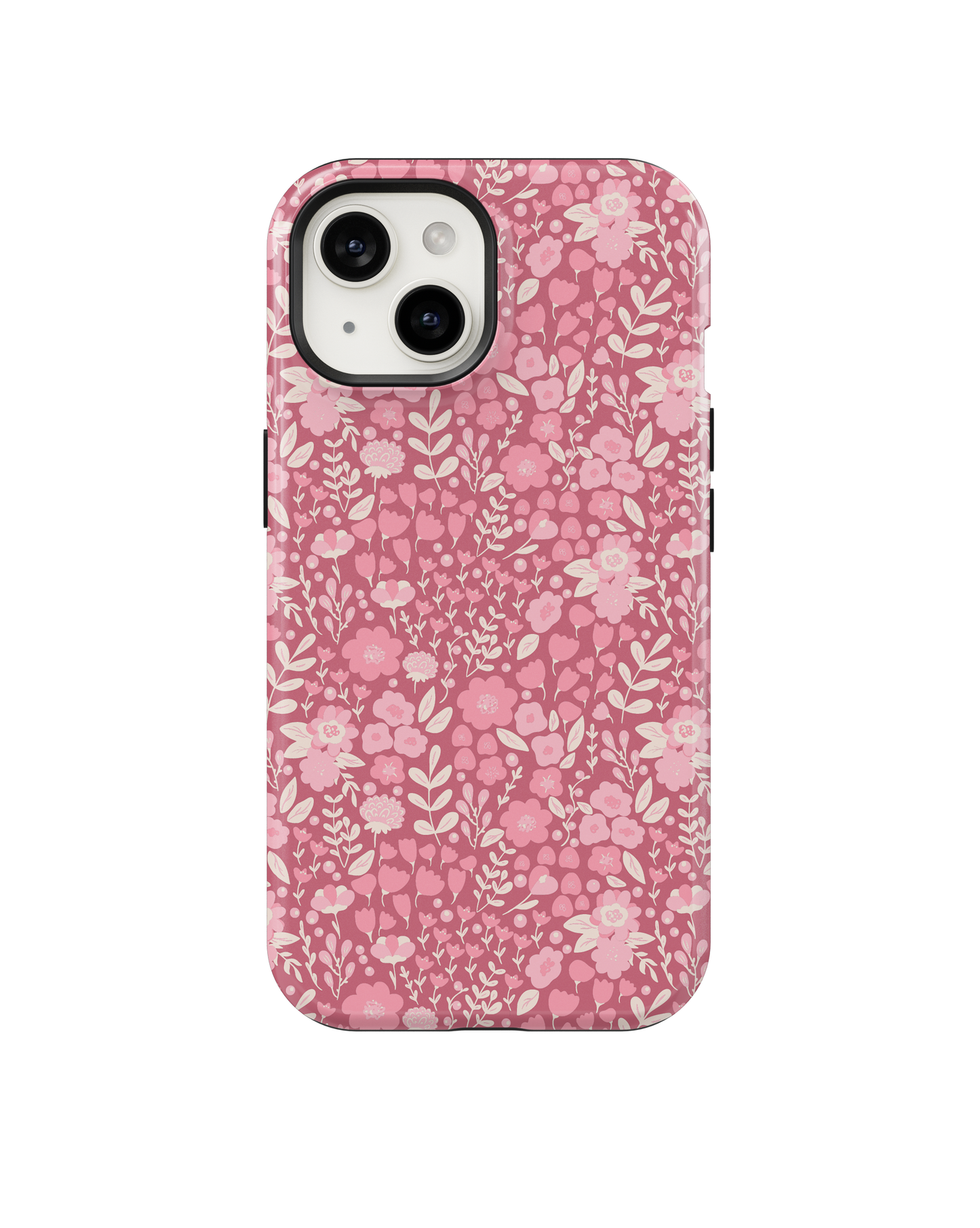 Blush Bouquet (Dark) Phone Case