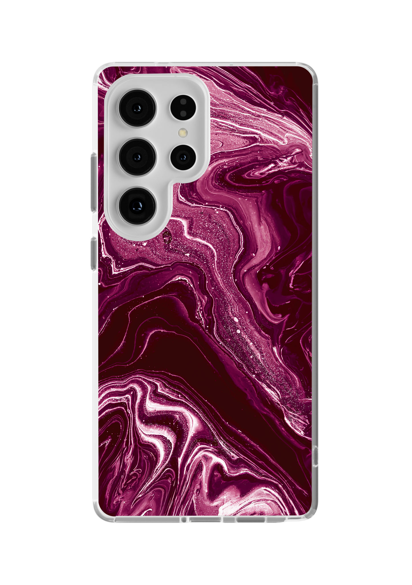 Velvet Marble Obsession Clear Case Insert