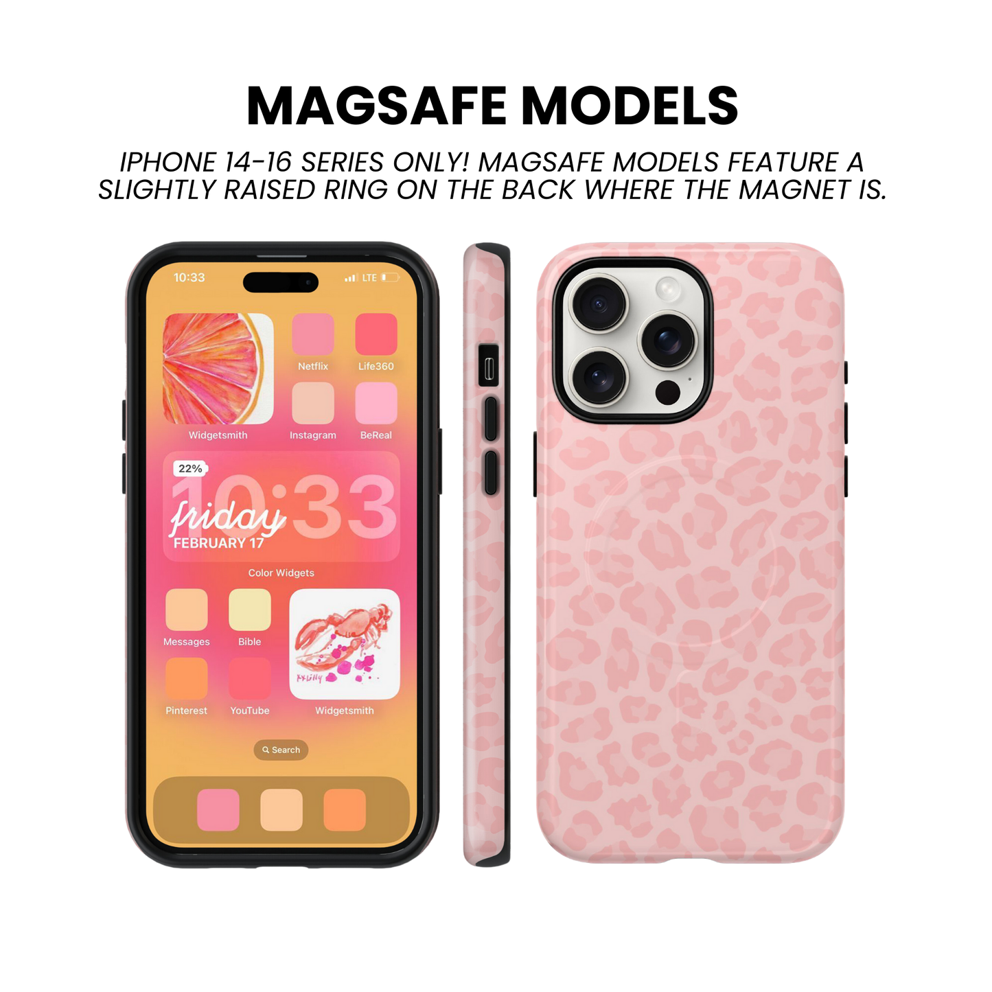 Pinky Swear Leopard Phone Case