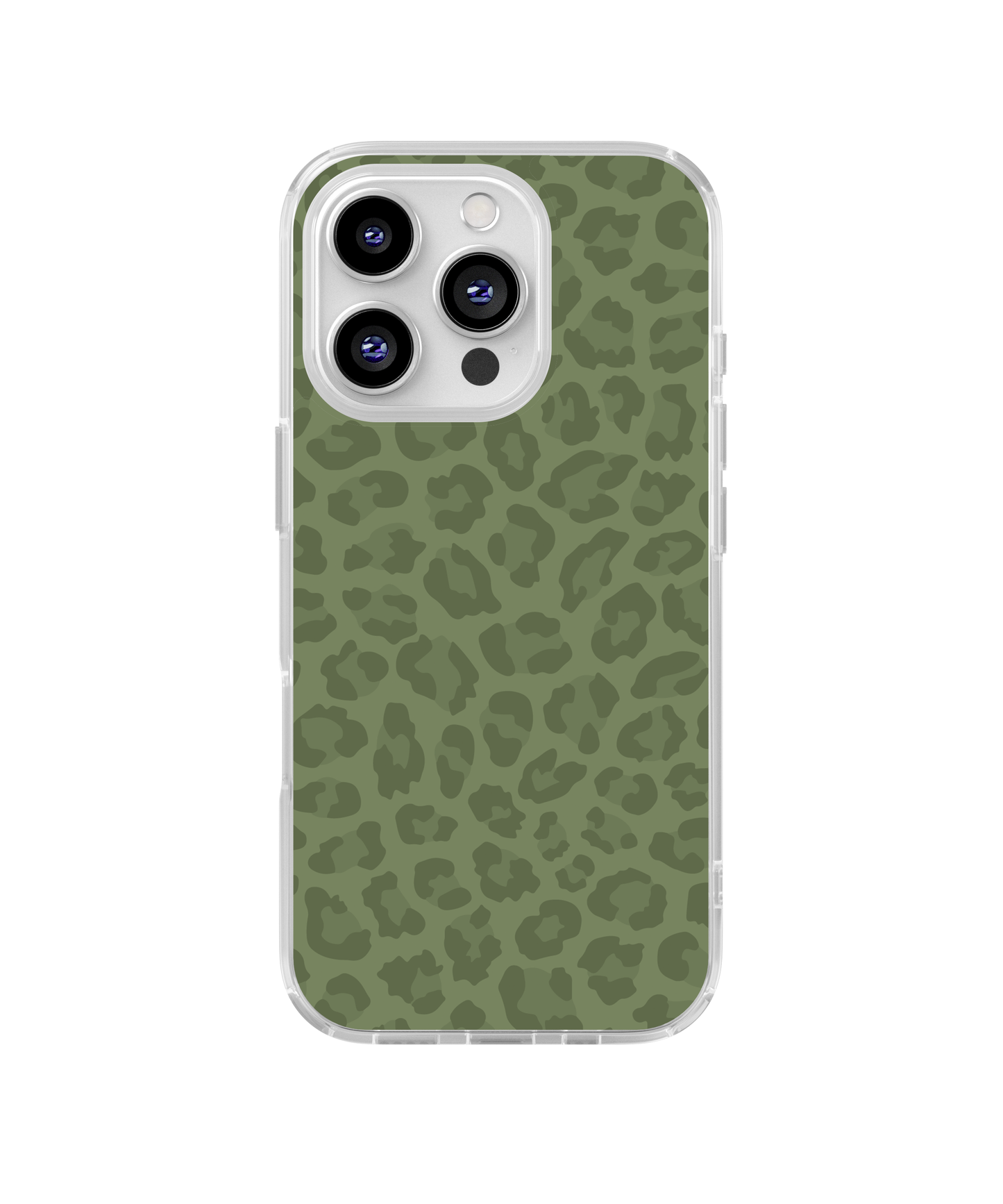 Moss Leopard Clear Case Insert