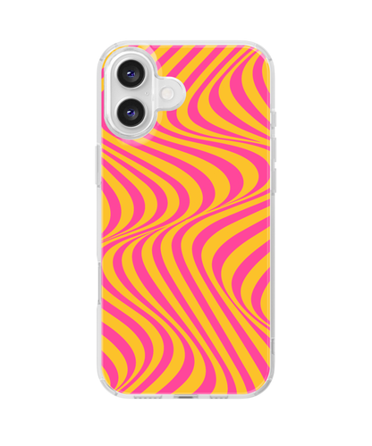 Pink Lemonade Swirls Clear Case Insert