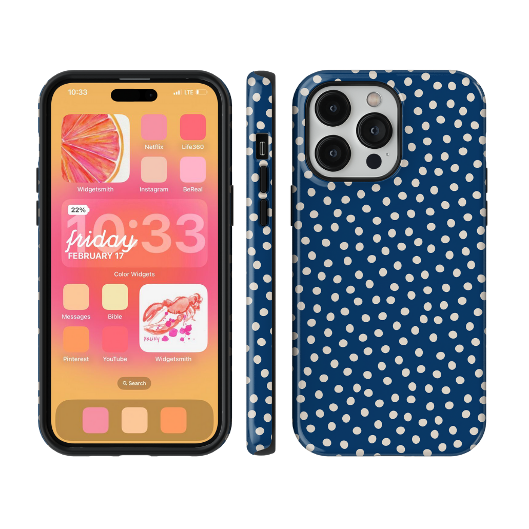 Night Watch Dots Phone Case