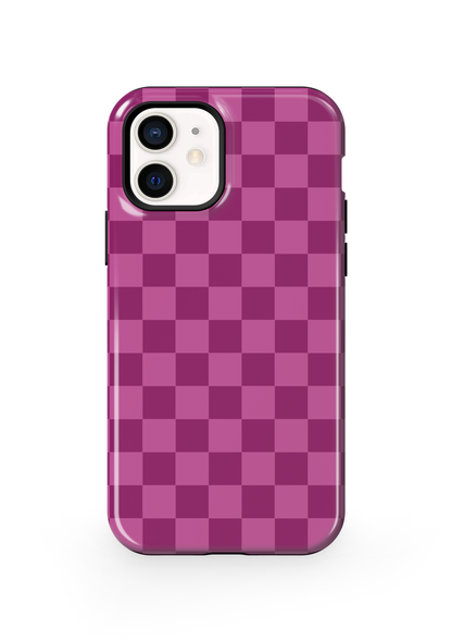 Velvet Checkers Phone Case