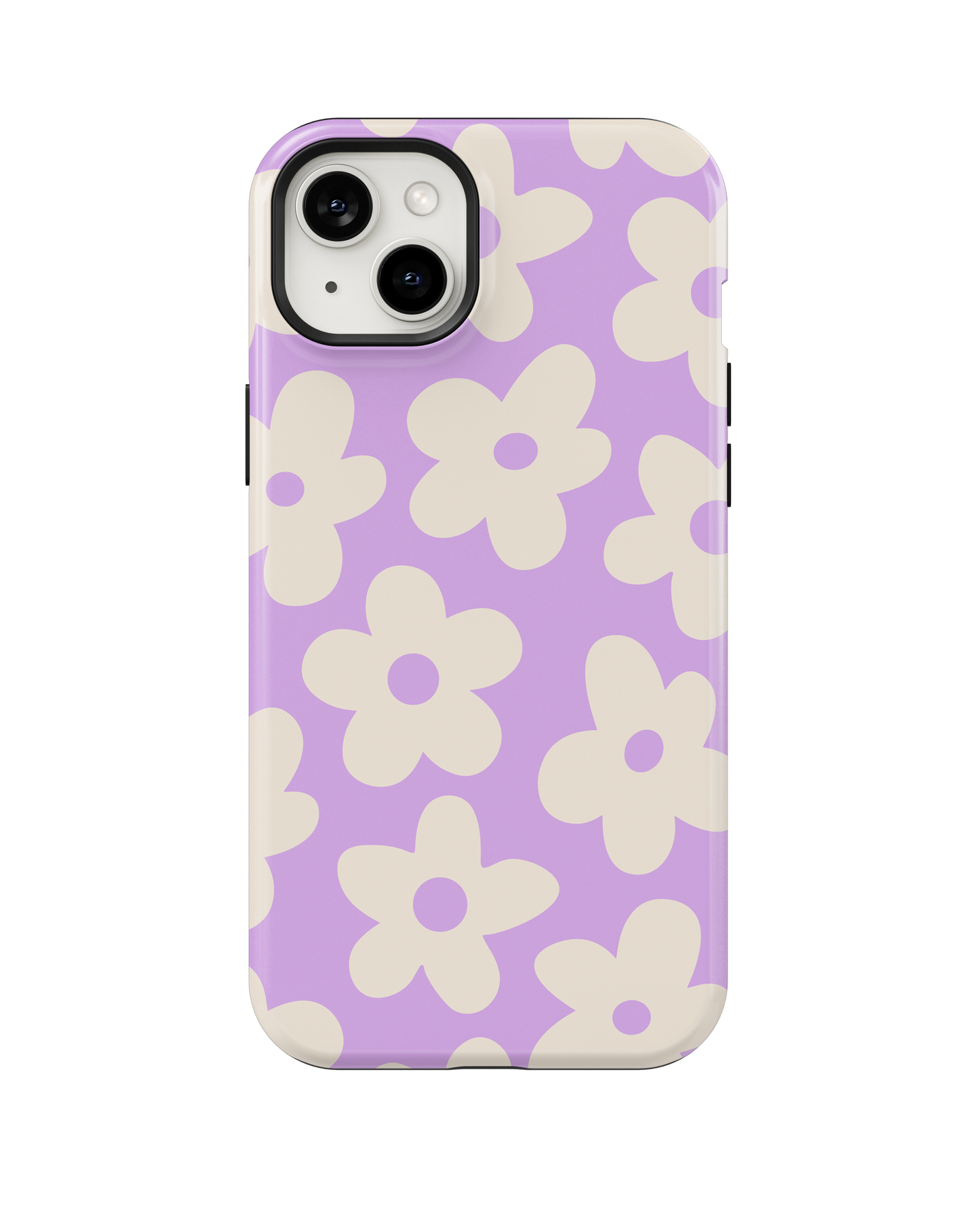 Lilac Big Blooms Phone Case