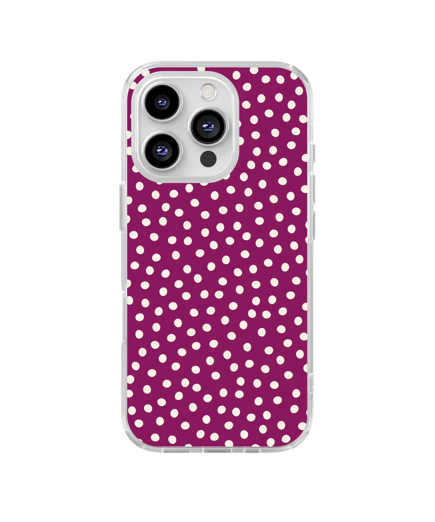 Velvet Dots Clear Case Insert