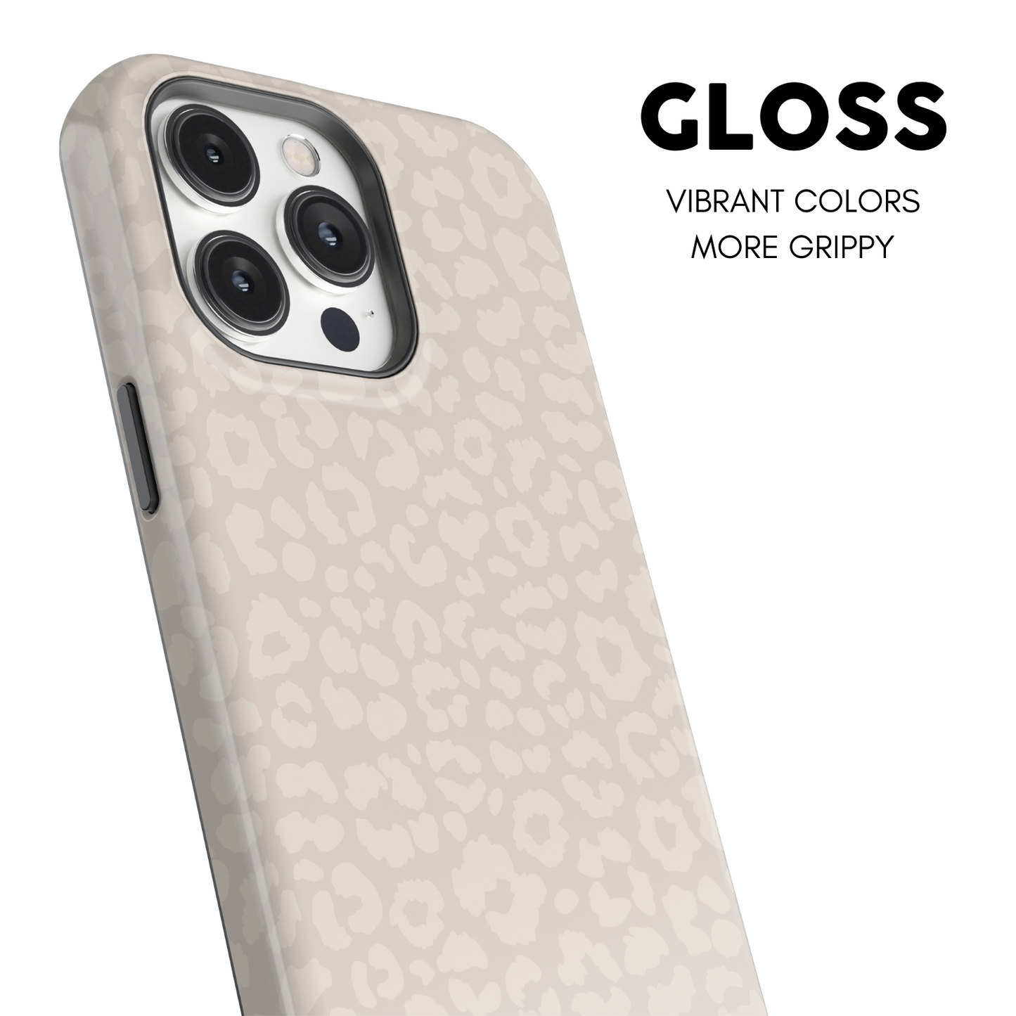 Vanilla Cheetah iPhone Case