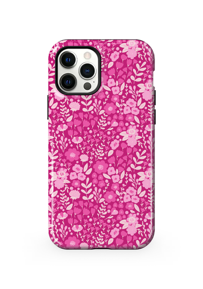 Berry Blossoms (Dark) Phone Case