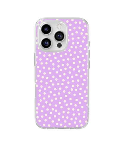 Lilac Dots Clear Case Insert