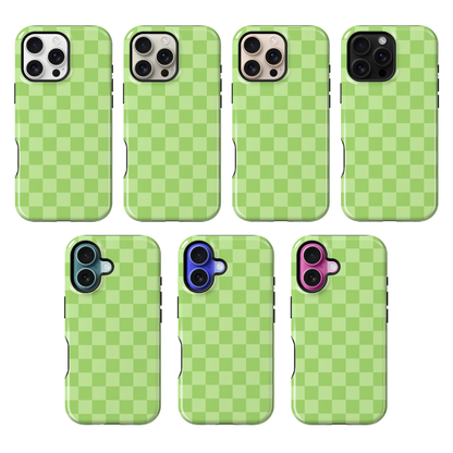 Katydid Checkers Phone Case