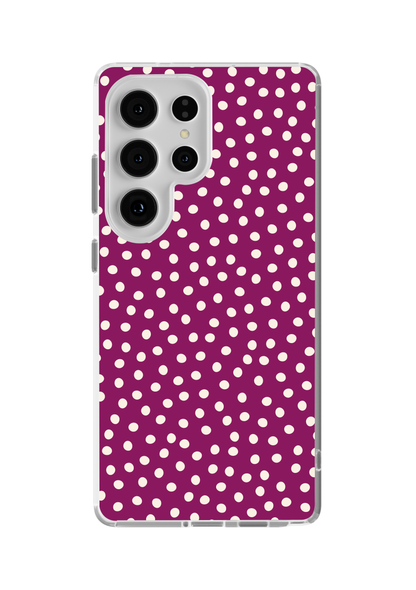 Velvet Dots Clear Case Insert