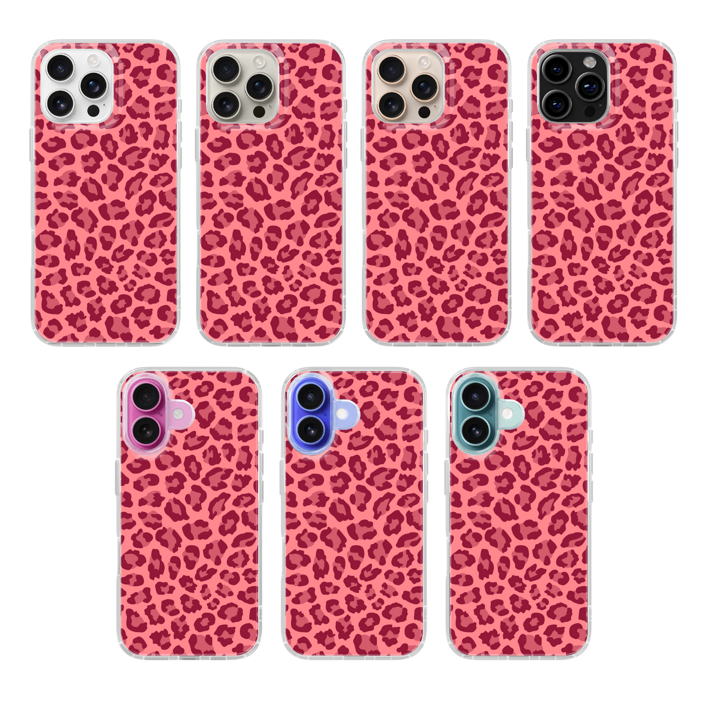 Love Leopard Clear Case Insert