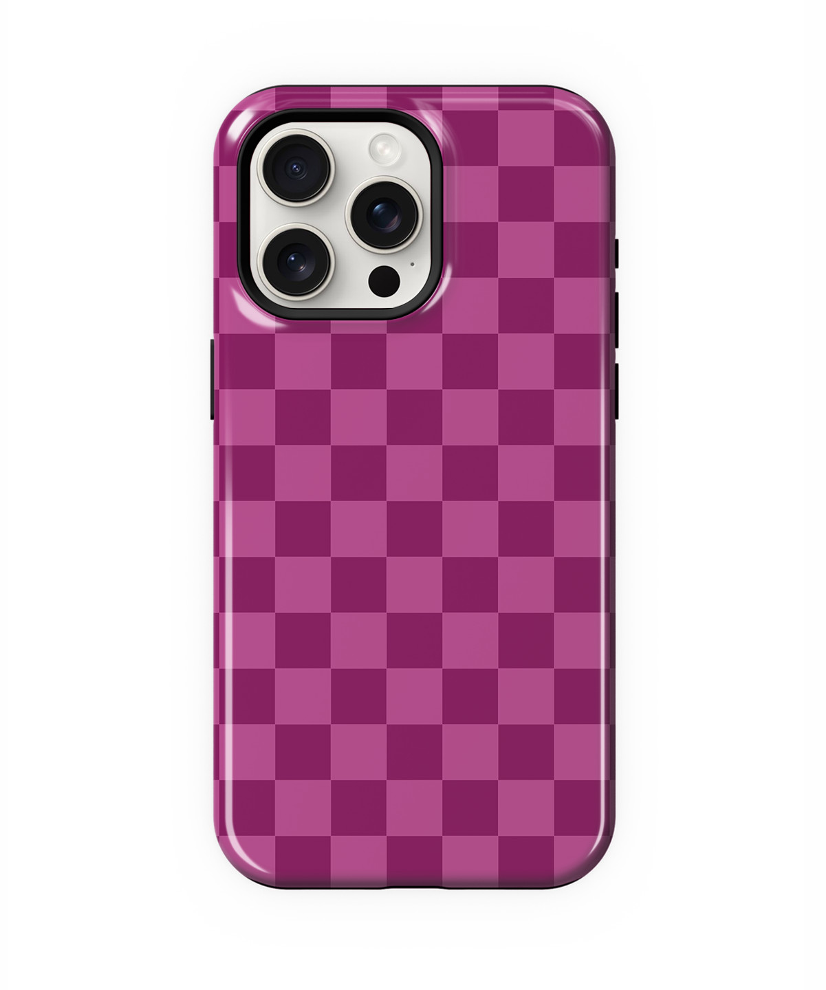 Velvet Checkers Phone Case