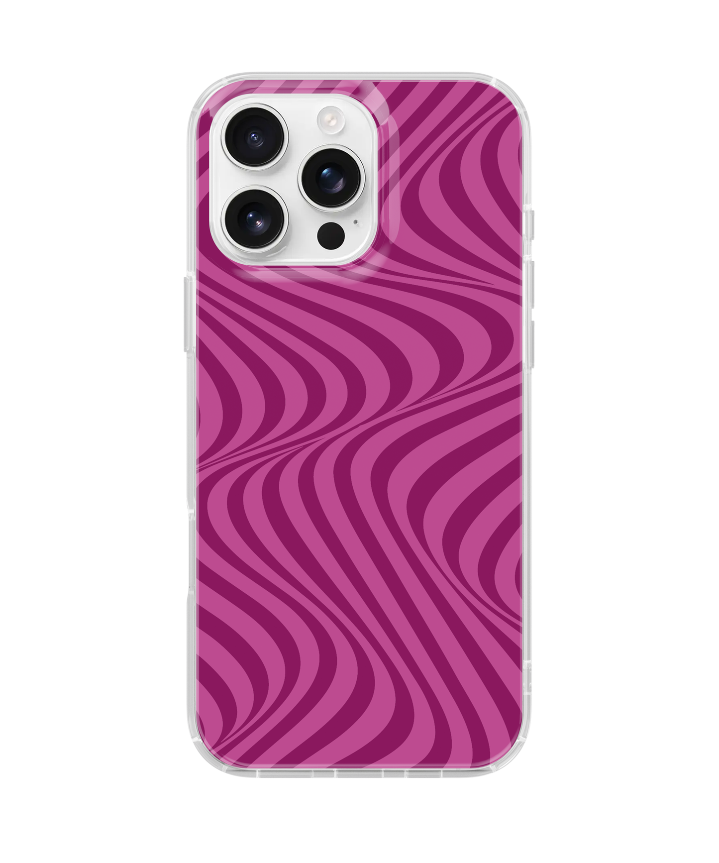 Velvet Swirls Clear Case Insert