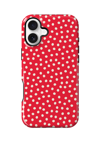 Vermillion Dots Phone Case