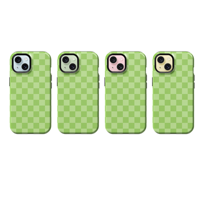 Katydid Checkers Phone Case