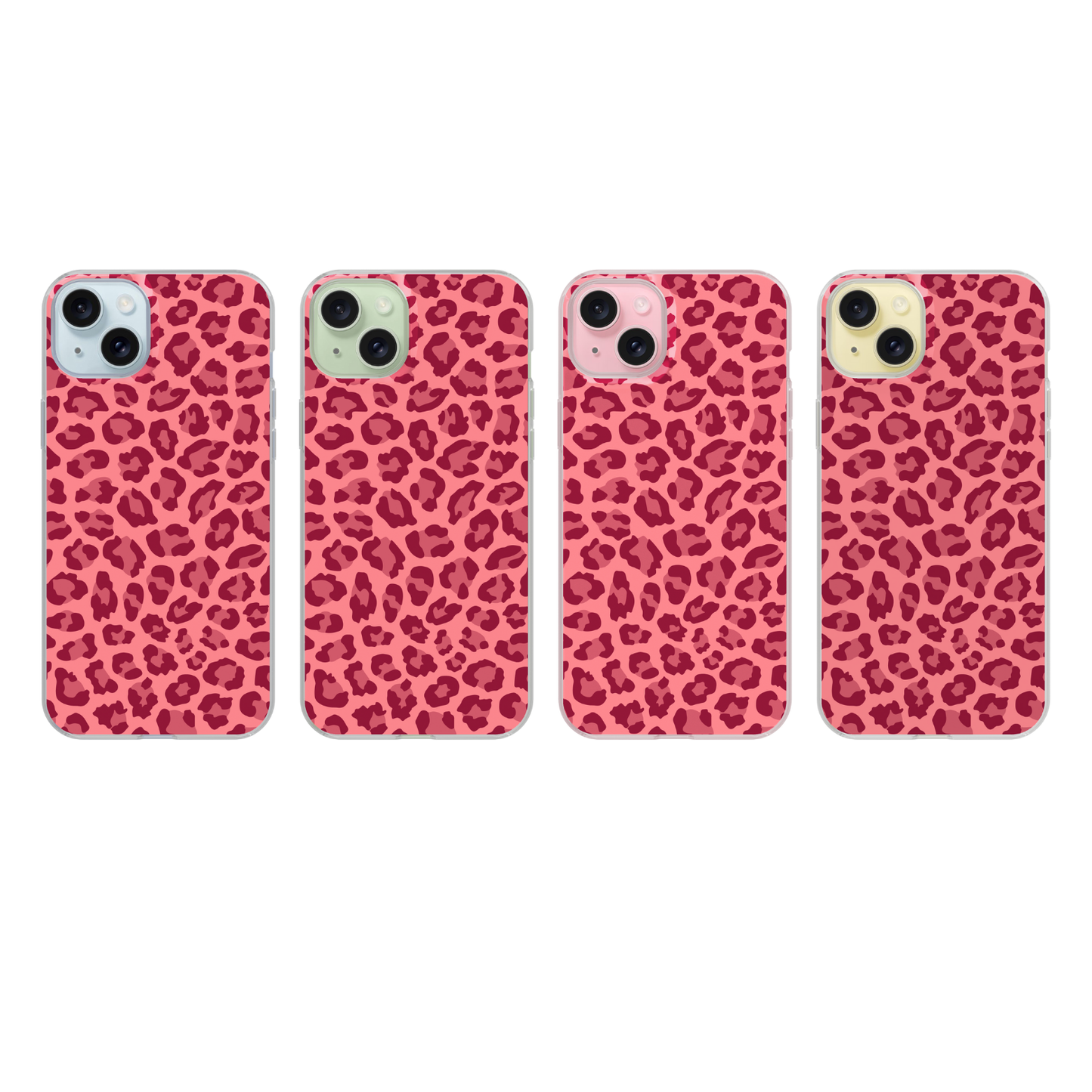 Love Leopard Clear Case Insert