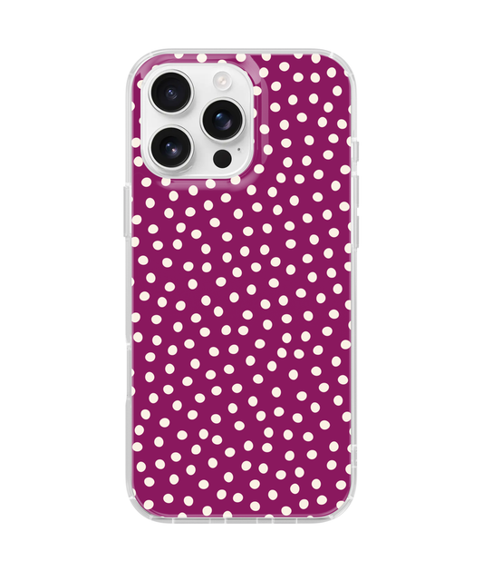 Velvet Dots Clear Case Insert