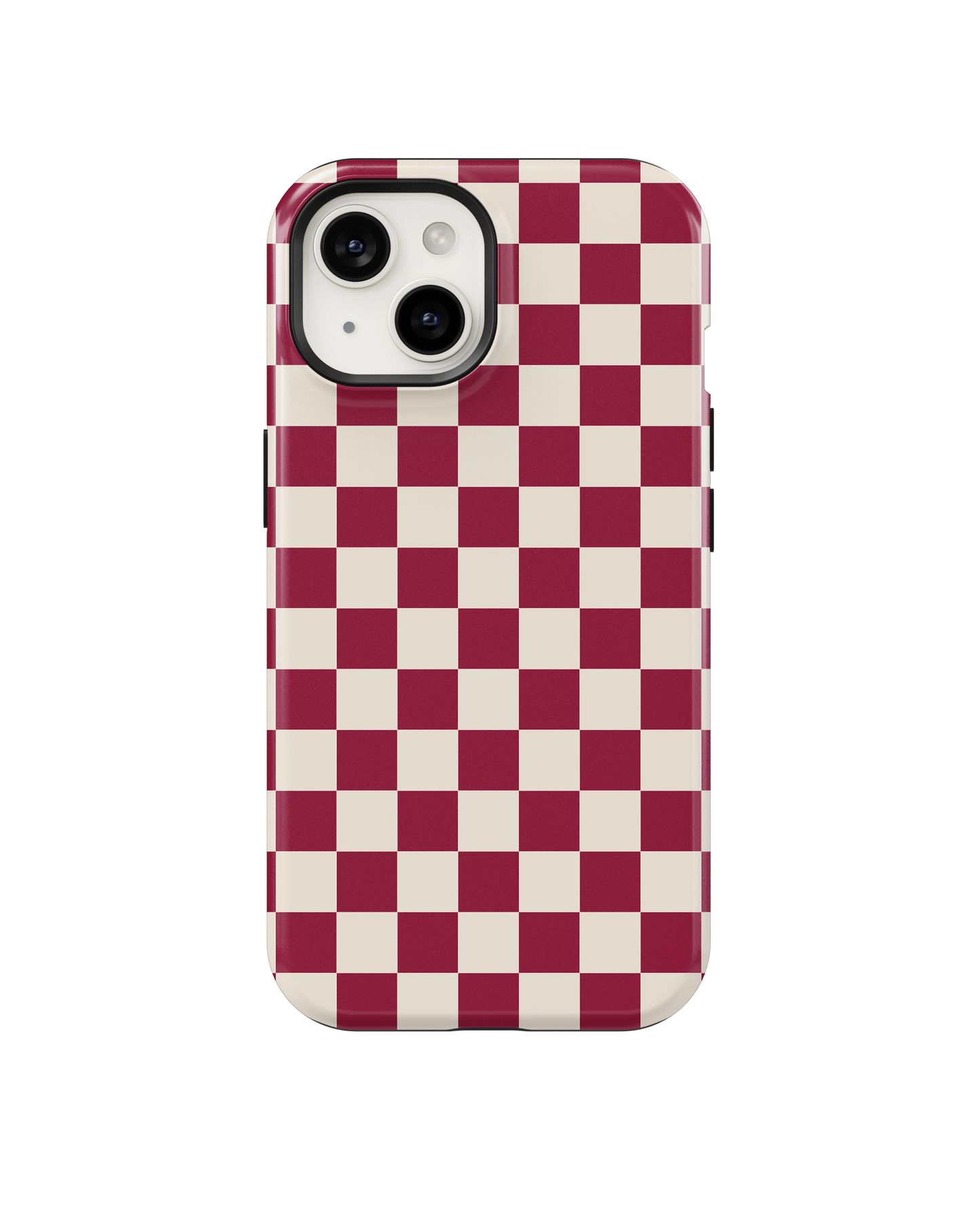 Black Cherry Checkers II Phone Case