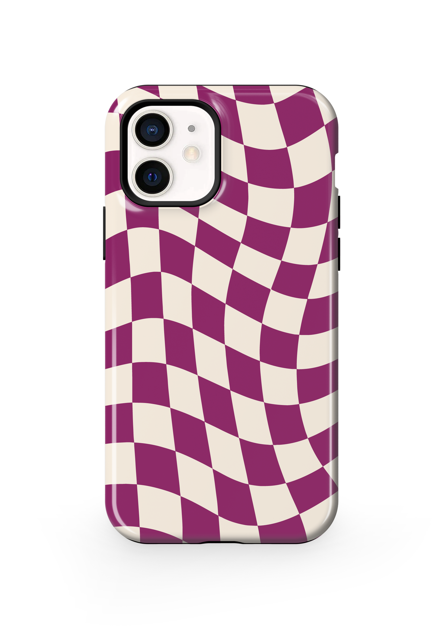 Velvet Wavy Checkers II Phone Case